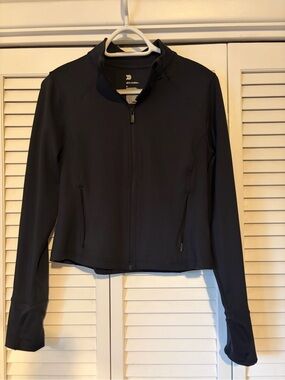 all in motion Black Full-Zip Utility Jacket